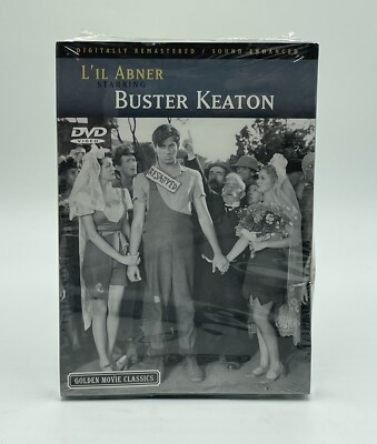 L'il Abner Starting Buster Keaton 1940 DVD *New & Sealed* Golden Movie Classic