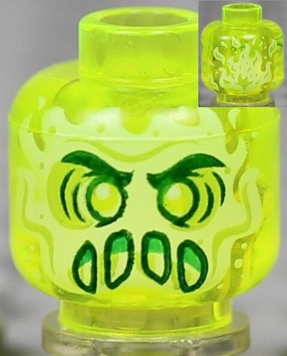LEGO - Minifigure Heads - PICK YOUR STYLE - Monster Zombie Halloween Scary Alien - Picture 72 of 85