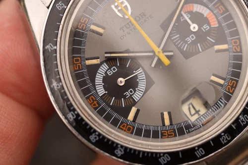 Vintage 1974 Tudor Chronograph ref. 7149/0 “Monte Carlo Gray, Bakelite Bezel”