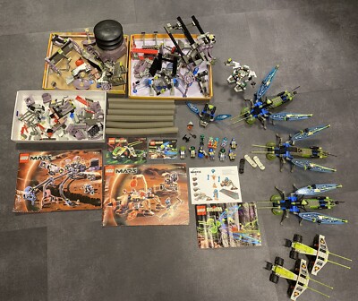 Lego Mars 7317+7316+ 3X 6907/6909 + 2X 6829+6817+ Aero Tube Hanger Life on Mars 