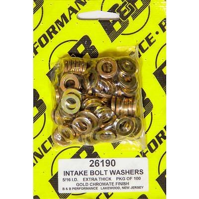 BandB 26190, Set of 100 Cadmium Steel H/T Special Washers - 5/16In .590In Od (10