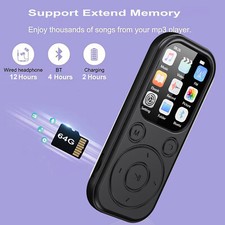 Bluetooth 5.4 HiFi MP3 Player MP4 Media FM Radio Audio Recorder Music Portable