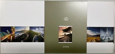 AL#43 2006 Lexus Full Line Sales Brochure Folder Booklet 36 page