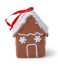 NEW 4" Christmas Gingerbread House Ornament Place  Time Tree/Wreath
