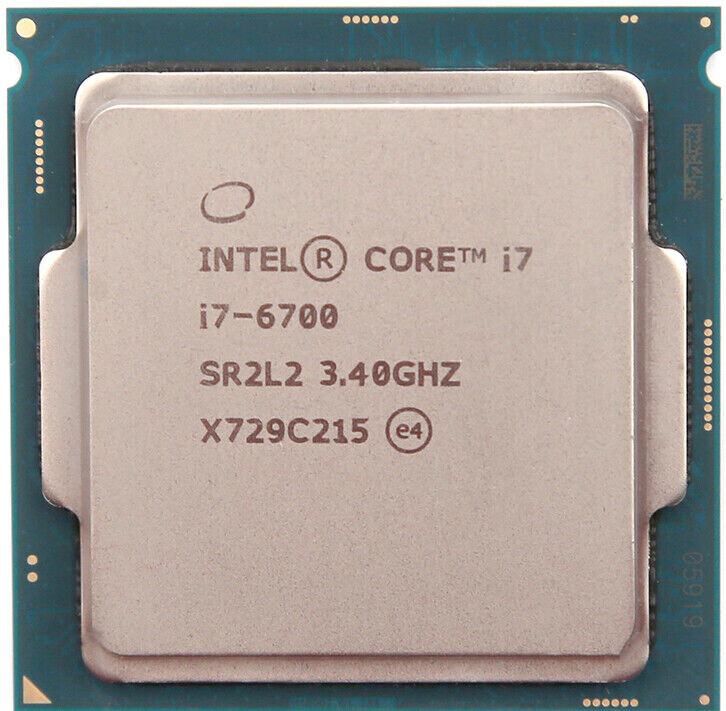Intel Core i7-6700 Prozessor 3,4GHz 4C/8T CPU - Tray Sockel 1151