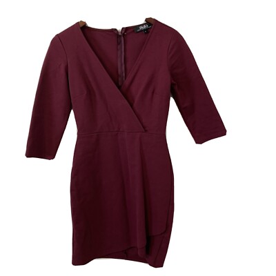 burgundy date night dress CONTRAST STRIPED SOCKS  Scalpers ROW