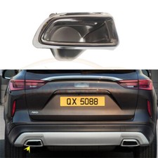 Stainless Steel Left Side Tail Exhaust Pipe Tip For INFINITI QX50 2020-2022 