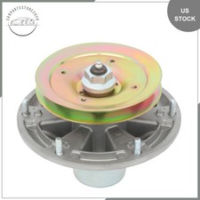 Spindle Pulley Assembly For John Deere 737 757 F687 Zero-Turn Mower 54" 60" Deck