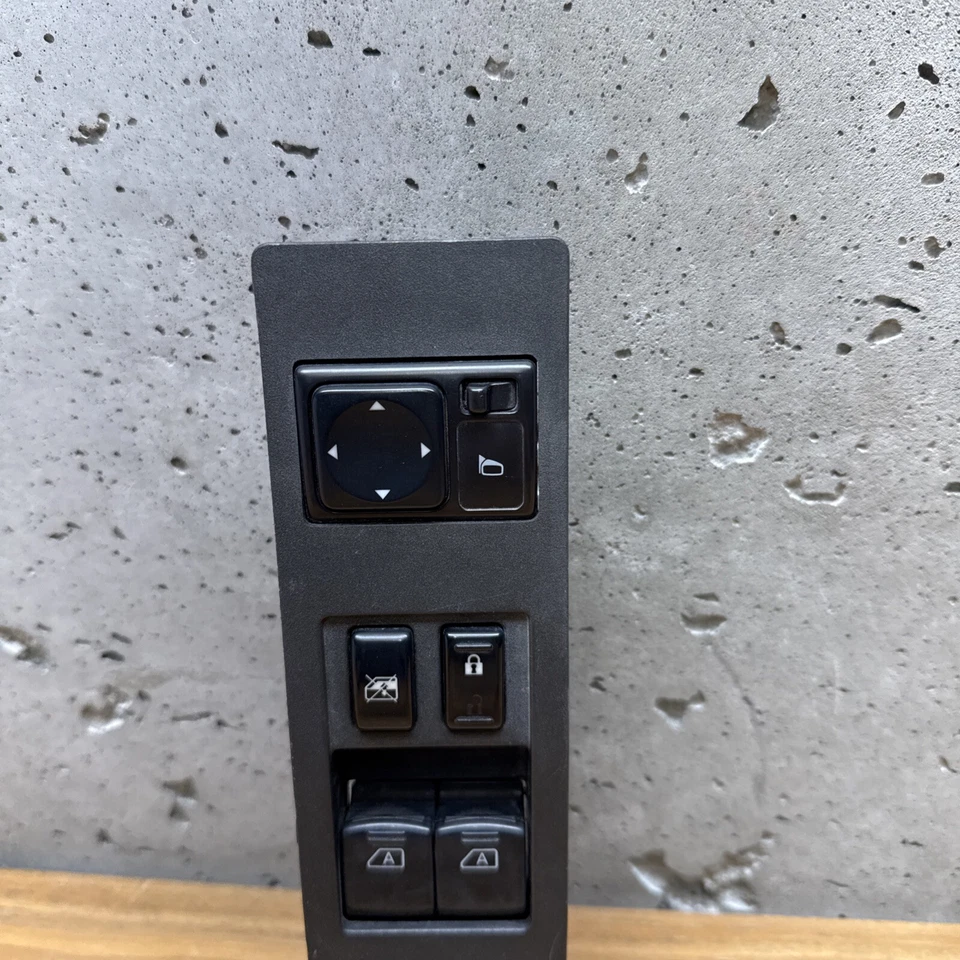 Nissan Titan 2004-2007 2 puertas cabina extendida conductor interruptor ventana maestra automático gris oscuro Foto 4 de 4