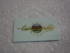 Campagnolo Globe Lightweight Bicycle Seat Tube Decal Schwinn Paramount Racing 