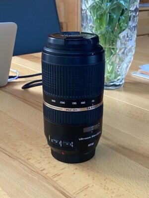 Tamron SP 70-300mm VC USD f/4-5.6 Di  Tele Objektiv für Canon EOS Kameras