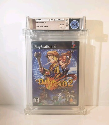 Dark Cloud 2 (Sony PlayStation 2) (PS2) Black Label WATA 9.6 A++ [Not VGA CGC]