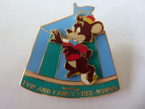 Disney Trading Pins M P Bongo Bear Fun And Fancy Free Bongo 1947 Hi Ebay
