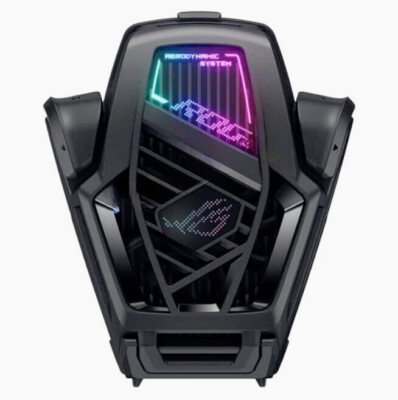 ROG スマホクーラー AeroActive Cooler X PRO ASUS ROG Aeroactive Cooler X Pro RGB Clip Fan ROG Phone 9 Pro 9 AI