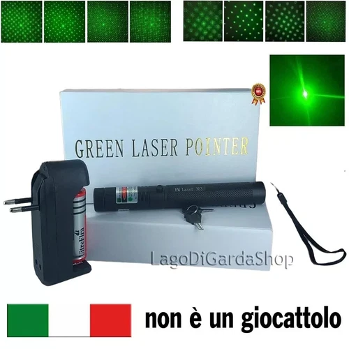 PUNTATORE LASER VERDE  PROFESSIONALE USO ASTRONOMICO ALTA QUALITA'