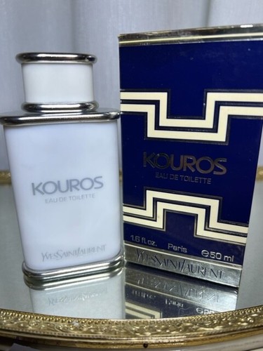 Kouros YSL edt 50 ml. Vintage 1981 original edition. Sealed/full bottle.