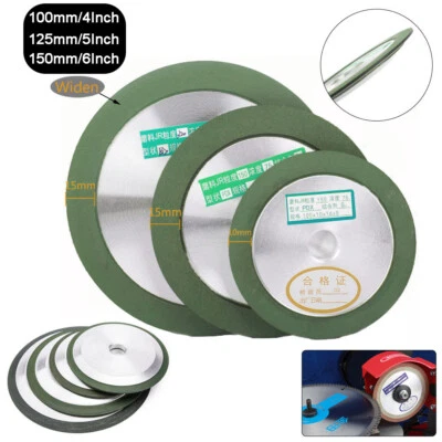 75-200mm Resin Diamond Grinding Wheel Sharpener Cutter Grinder for Carbide Metal