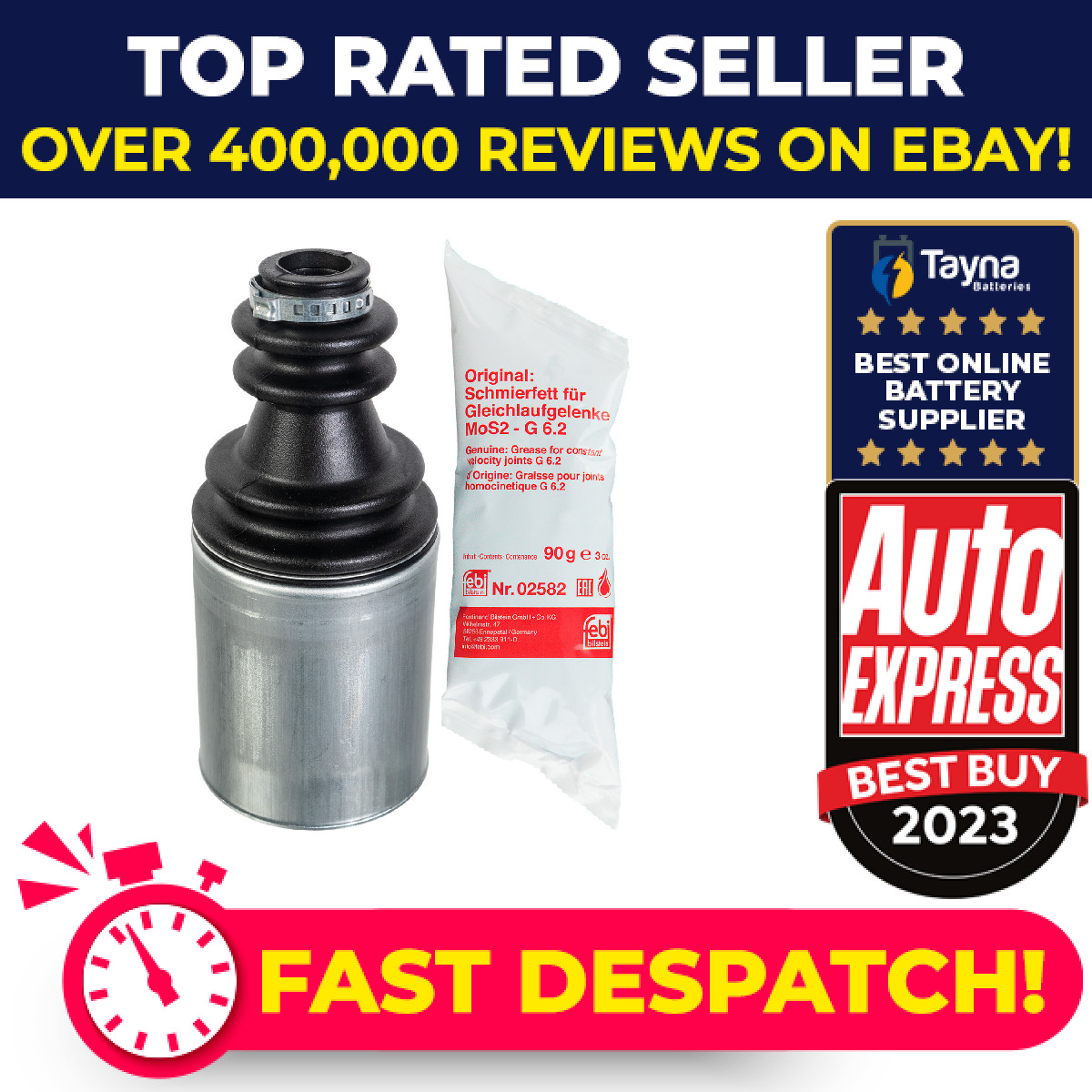 CV Joint Boot Front Inner, Left 180731 Febi C.V. Driveshaft Gaiter 3974100QAA