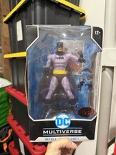 McFarlane Toys DC Multiverse Batman Purple Suit - New Damaged Box As Photos