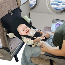 Baby Airplane Bed, Baby Travel Essentials for Flying, Portable Plane Seat Foo...