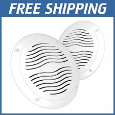 Dual Cone Water Resistant Speakers - Marine, RV Compatible
