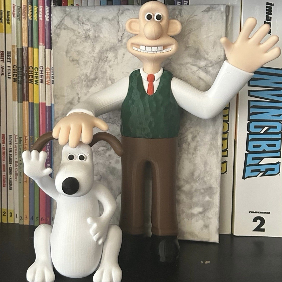 MEDICOM Wallace and Gromit UDF Aardman Animation Mini Figure