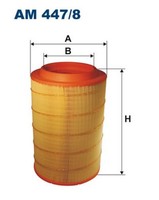Filtron Luftfilter AM 447/8 Filtereinsatz FüR 75 65 CF DAF Ginaf
