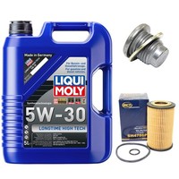 MotoröL Filter Set 5W-30 5 Liter + ÖLablassschraube FüR Renault Clio II 1.2 75PS