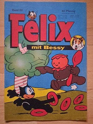 Felix Nr.191 mit Bessy - ORIGINAL BASTEI COMICHEFT