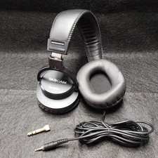 Tascam TH-200X Studio Headphones Closed Back Professional Audio
