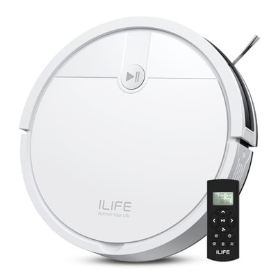 Robot Vacuum Cleaner, Tangle-Free Suction, 120 Mins Runtime, Slim, Self V2