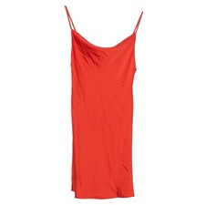 Urban Outfitters Dress Mallory Cowl Neck Slip Y2K Minimalist 90s Boho Red XS