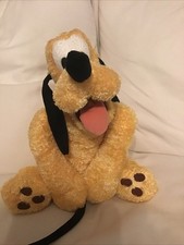 Disney Store PLUTO Soft Plush Stuffed Puppy Dog Animal Doll 10"
