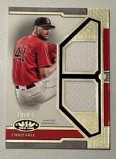 2024 Topps Tier One Dual Relic Chris Sale #T1R-CS 79/99