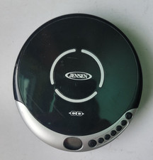 Jensen CD-60R Personal CD Player - 60 Second Anti-Skip - FM Radio Silver/Black