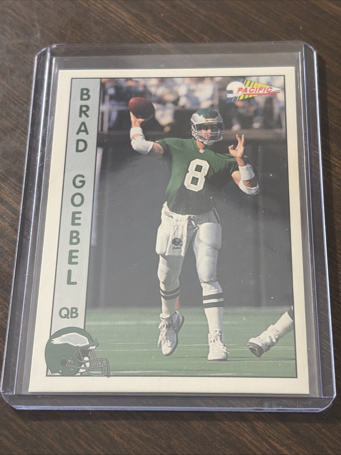 1992 Pacific - Brad Goebel #241 Philadelphia Eagles