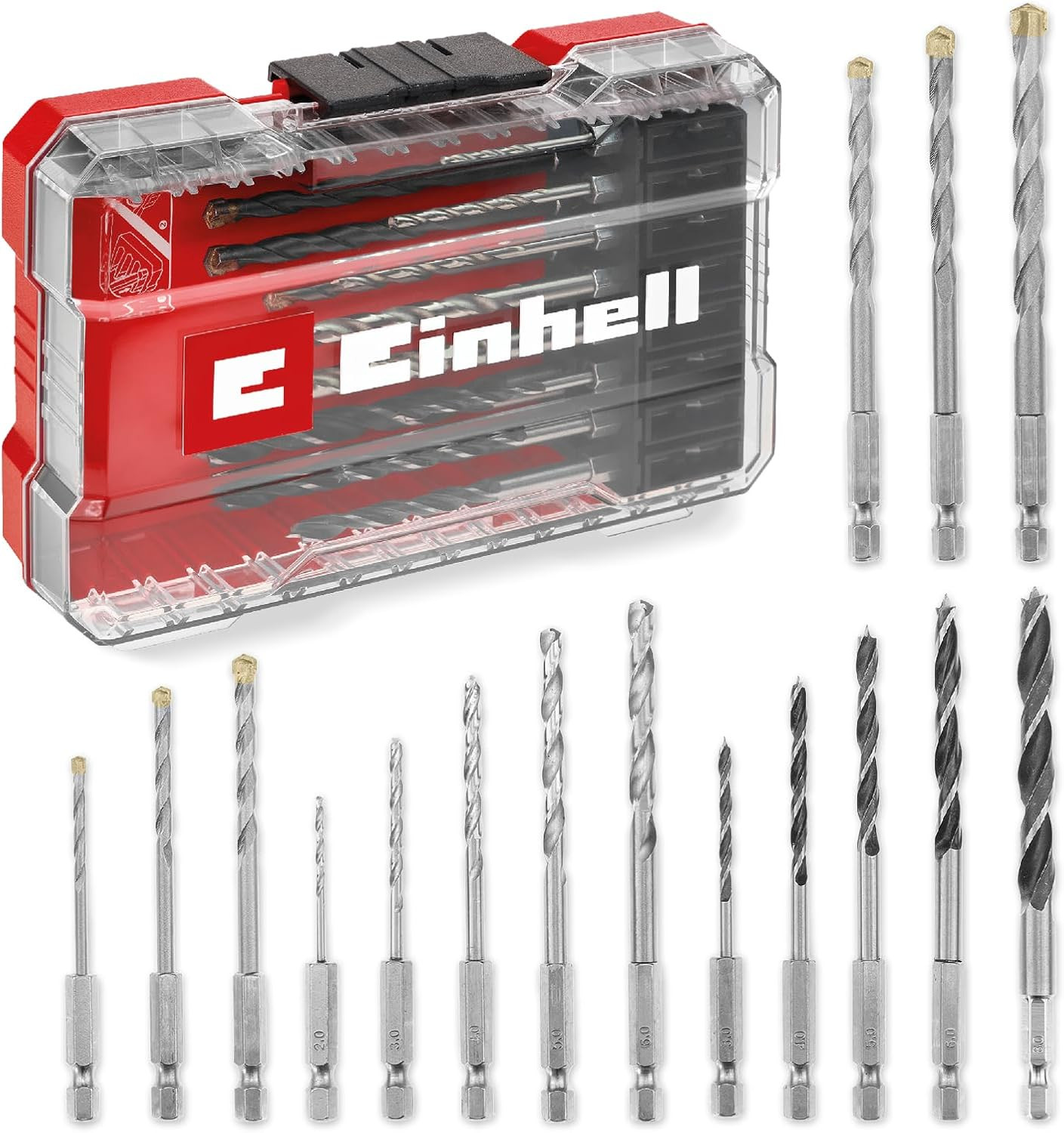 Offerta Set 16 Punte Makita M-CASE: Kit Universale Muratura e Metallo