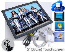 MONITOR TOUCHSCREEN 15" 38cm OPENFRAME IRDA 1024x768 4:3 F WINDOWS XP 10 11 #4