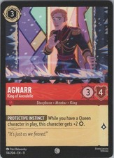 Lorcana Normal Agnarr - King of Arendelle Winterspell 114/204 Common NM