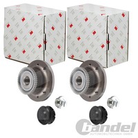 2X NK RADLAGER-SATZ Hinten Passend FÜR Renault Laguna Links+Rechts