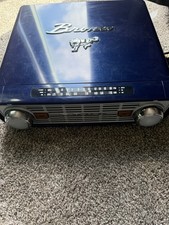 ION Bronco LP IT100 Blue Turntable w/ AM/FM Radio, Aux In, RCA Out