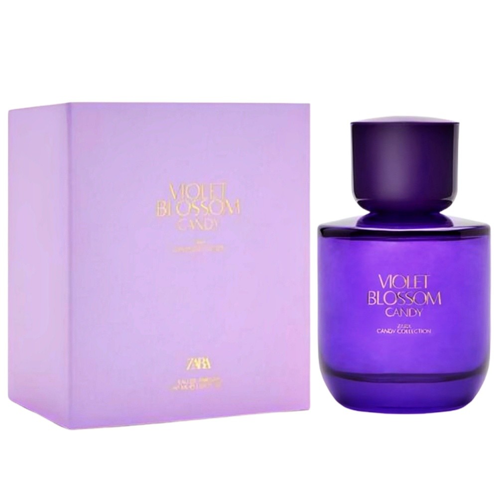 Zara Violet Blossom Candy Perfume for Women Eau De Parfum 90 ML  oz)