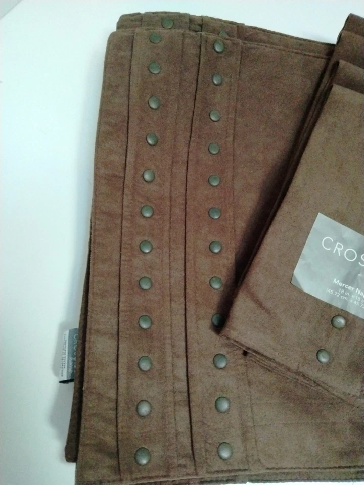 Croscill Home Mercer Set Of 8 Napkins and Placemats Contemporary  Embellished - Image 4 of 4