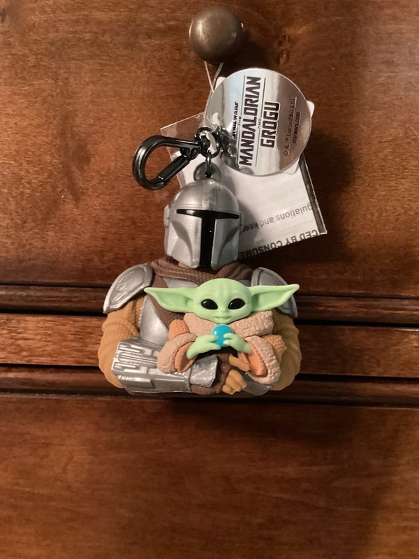 New Bath and Body Works  Star Wars Mandalorion Pocket Bac Holder Clip And Sound