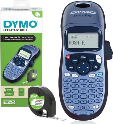 BRANDED DYMO LetraTag LT-100H Beschriftungsgerät Handgerät Tragbar Etikettiergerät