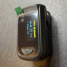 Finger Pulse Oximeter Oxygen Monitor Pulse Ox Heart Rate Monitor  Only 