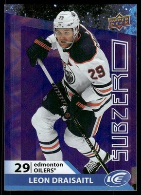 2021-22 Upper Deck Ice #SZ-8 Leon Draisaitl Sub Zero