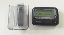 American Messaging Unication Pager Beeper System with Belt Clip Cradle Holder