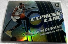 2021-22 Donruss Optic Basketball Kevin Durant Brooklyn Nets Express Lane Holo