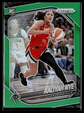 2025 Panini Prizm WNBA #15 Aaliyah Nye Green Prizms